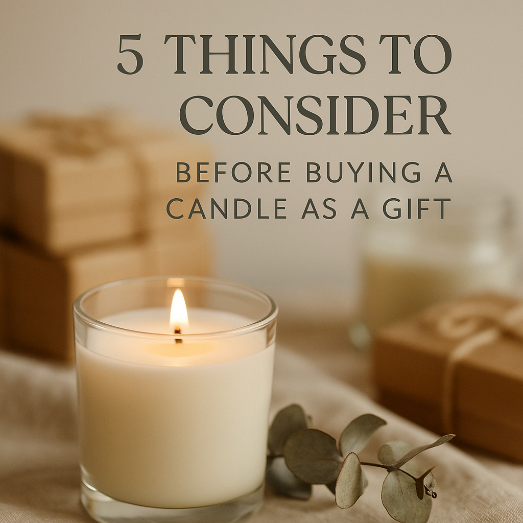 5 Things to Consider Before Buying a Candle as a Gift