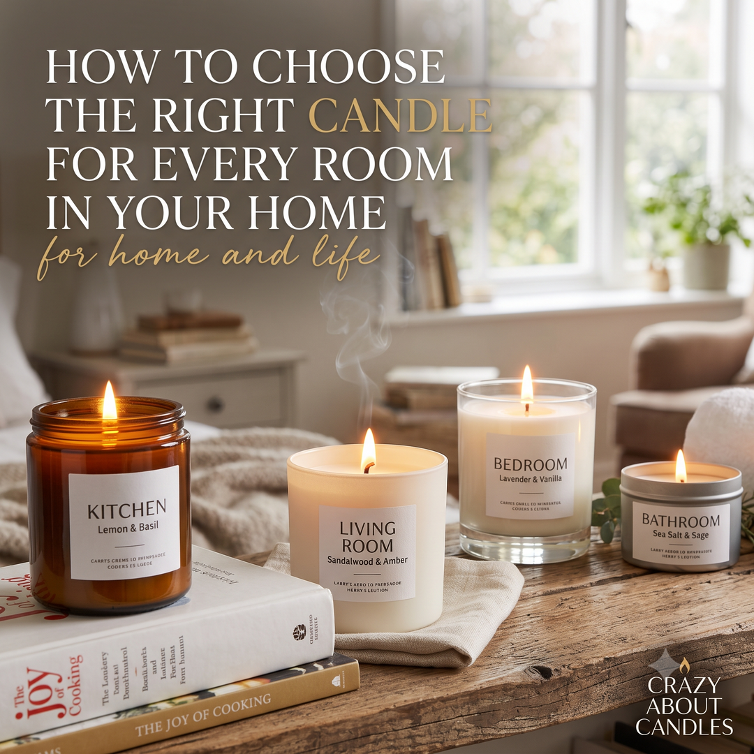 How to Choose the Right Candle Scent for Every Room in Your Home