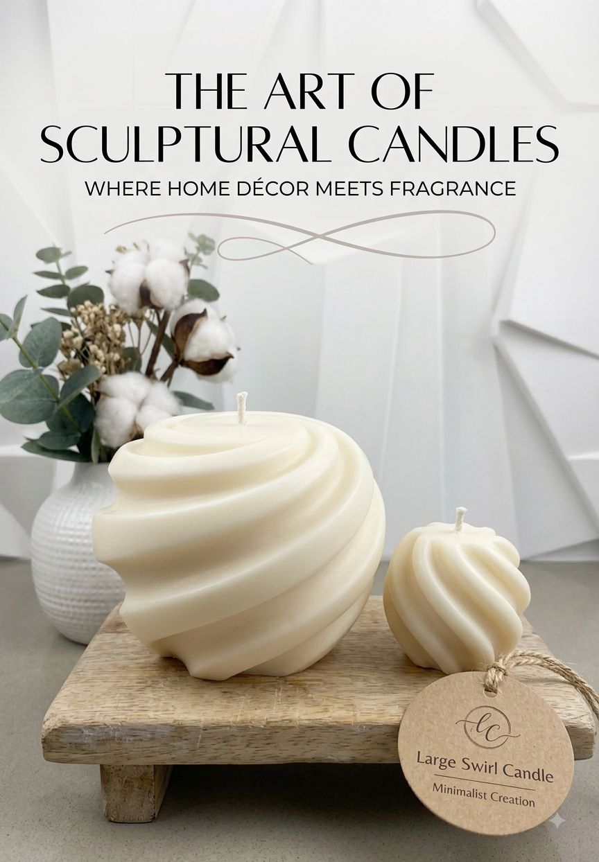 The Art of Sculptural Candles: Where Home Décor Meets Fragrance