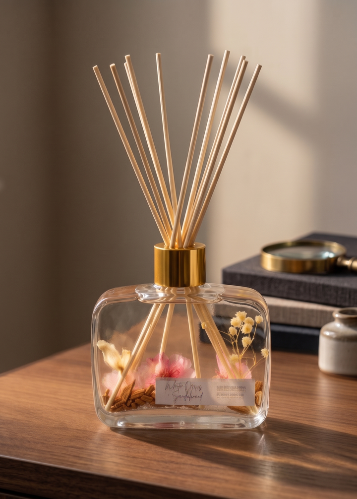 Botanical Reed Diffuser 6.8oz– Natural Home Fragrance &amp; Décor