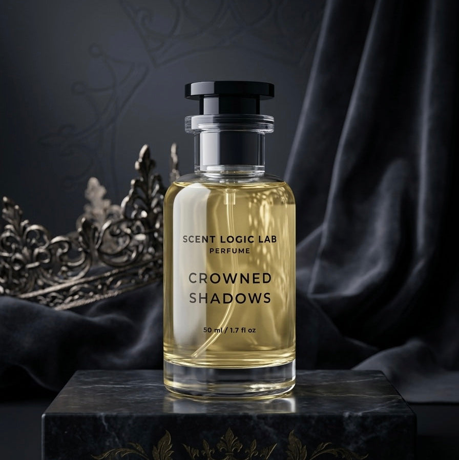 Perfume bottle labeled &