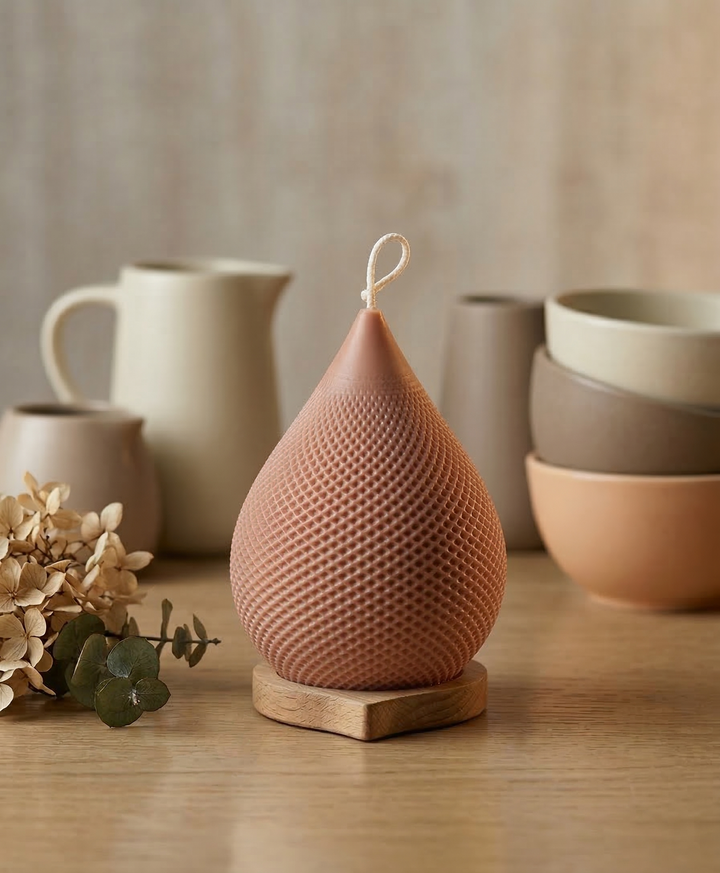 Teardrop Candle | Home Decor Accent
