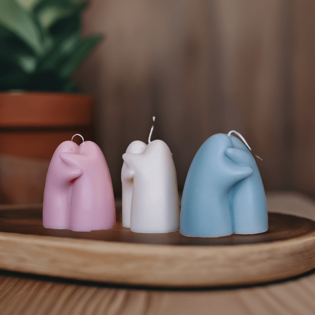 Relaxing Hugging Soy Candle – Ideal for Self-Care & Relaxation