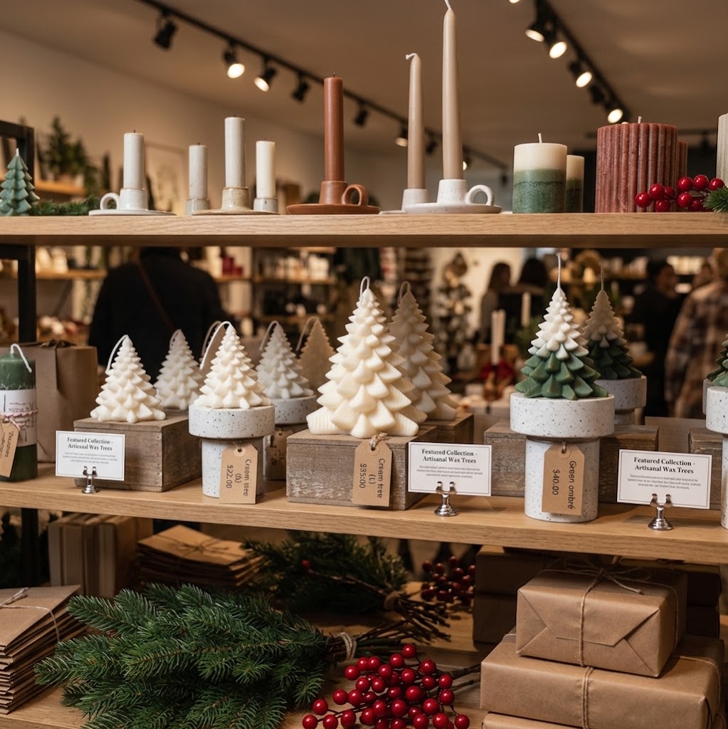 Fir Tree Candle | Soy Candle | Holiday Candle