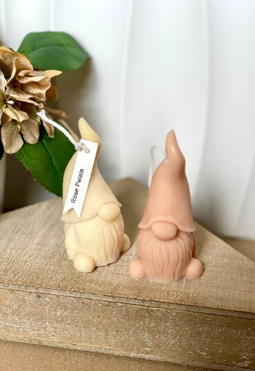 Handcrafted Gnome Candle – Eco-Friendly Soy Wax Fairycore Décor Candle, Whimsical Housewarming Gift
