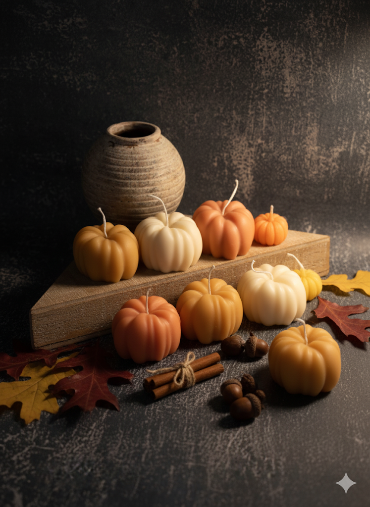 Handmade Pumpkin candle