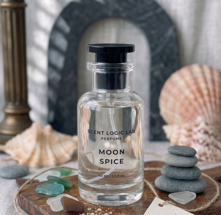 Moon Spice Eau de Toilette 50ml bottle by Scent Logic Lab – artisan fragrance by Crazy About Candles