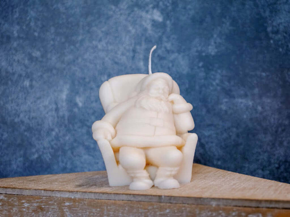 Adorable Santa Claus Candle – Perfect for Christmas