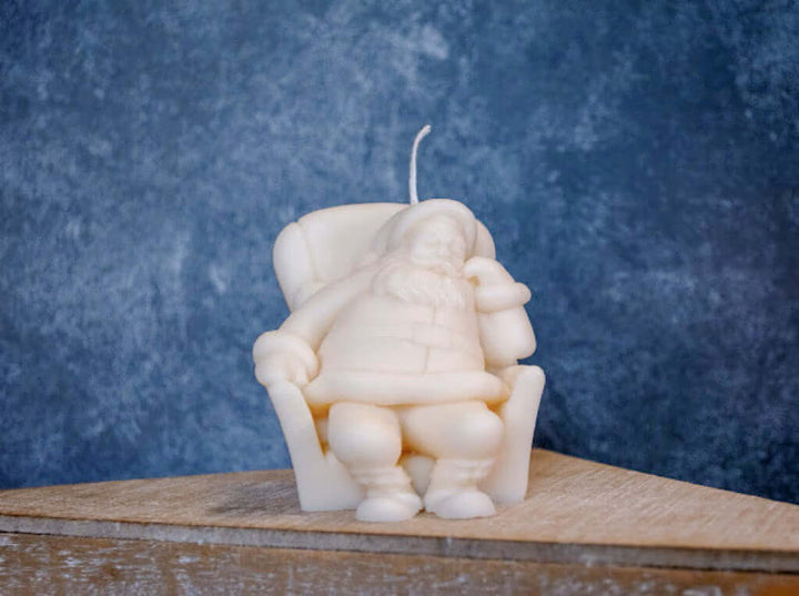 Adorable Santa Claus Candle – Perfect for Christmas