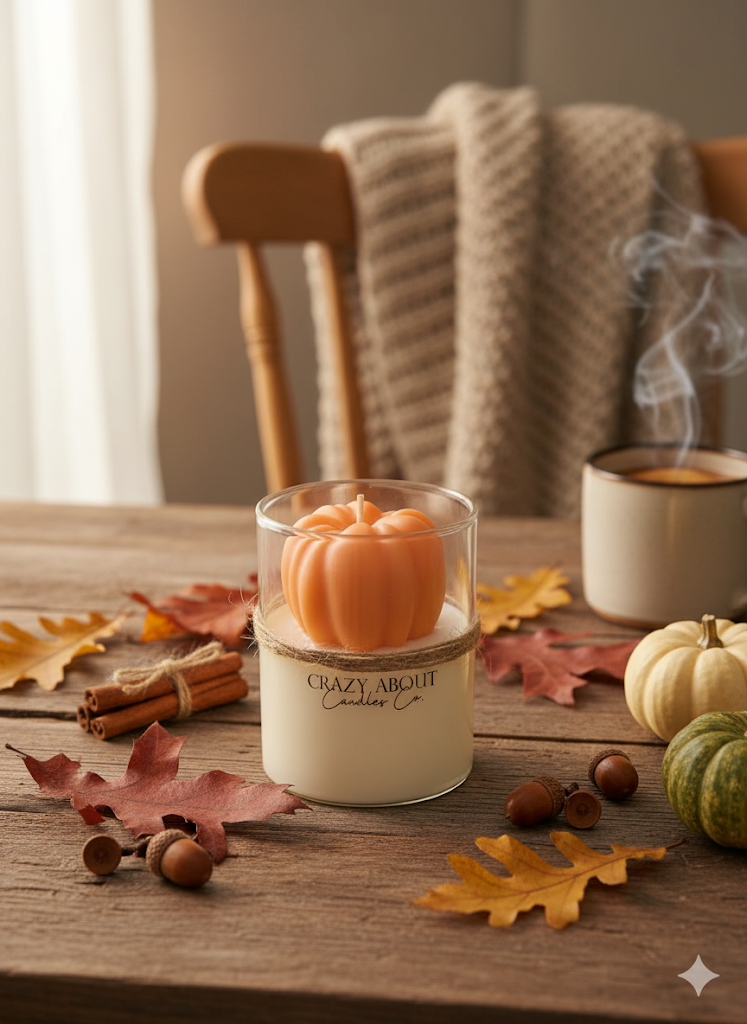 Pumpkin Container Candle