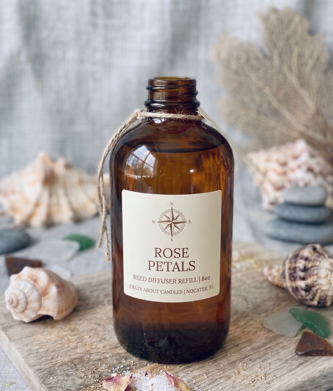 Reed Diffuser Refill – 8oz | Nature Scents, Essential Oil Infused