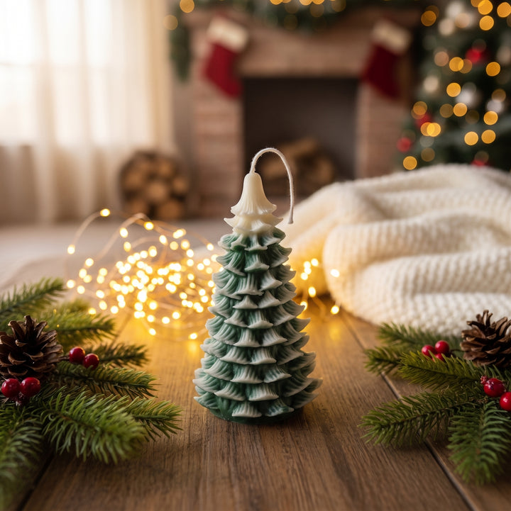 Christmas Tree Candle