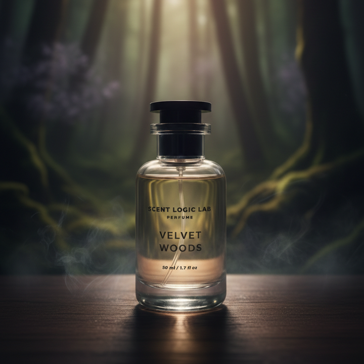 Perfume bottle labeled &