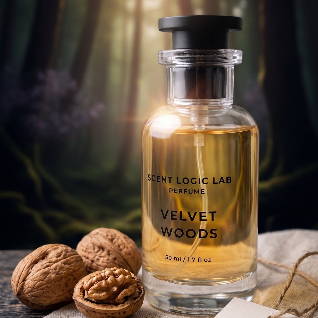 Perfume bottle labeled &