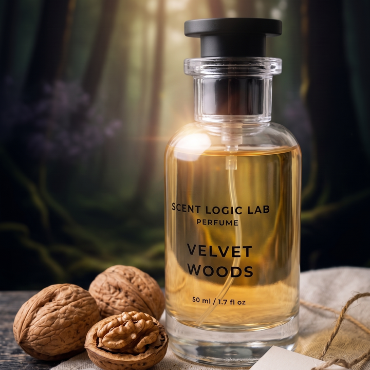Perfume bottle labeled &