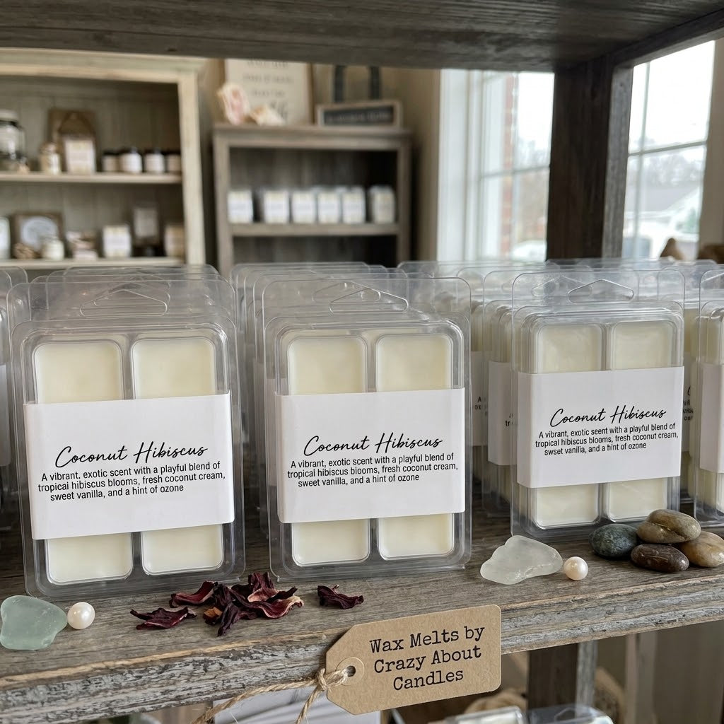 Soy Wax Melts | Organic, Hand-Poured | 6 Scents