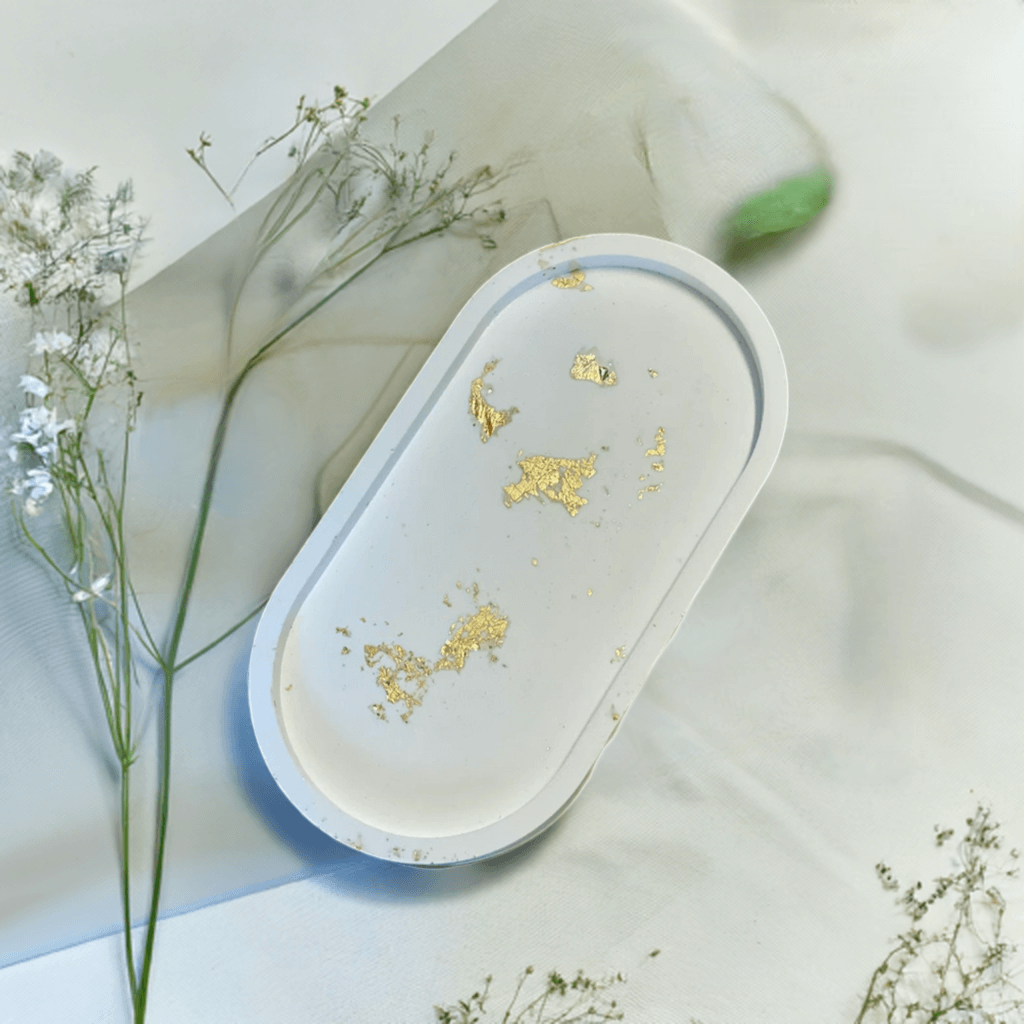 Handmade Jesmonite Tray – Versatile and Stylish Home Accessory