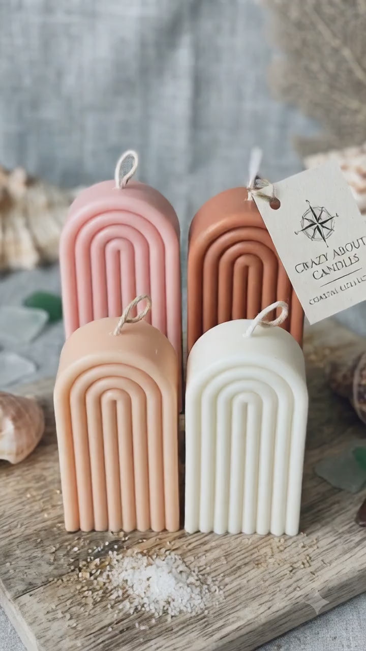 Rainbow Arch Candle