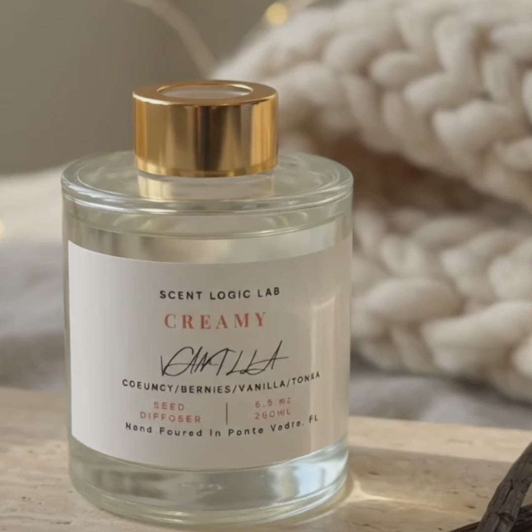 Creamy Vanilla Reed Diffuser – 100ml &amp; 200ml