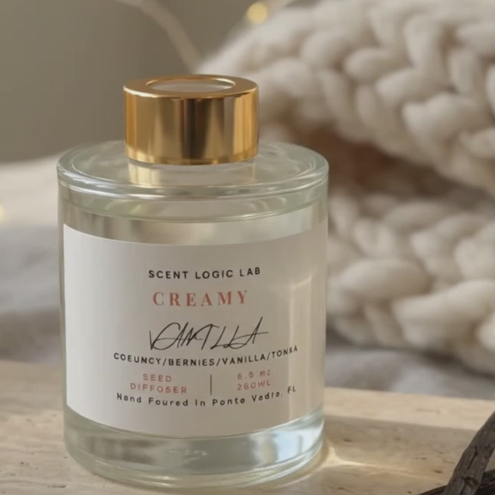 Creamy Vanilla Reed Diffuser – 100ml &amp; 200ml