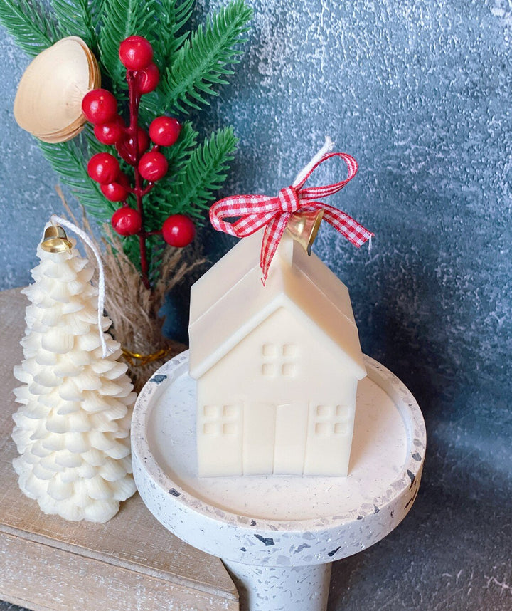 Christmas Cottage Candles | Holiday Decor - Crazy About Candles