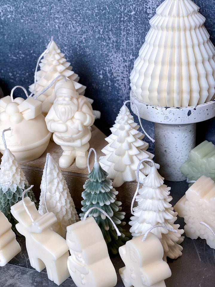 Christmas Tree Candles - Fir Trees Holiday Decor - Crazy About Candles
