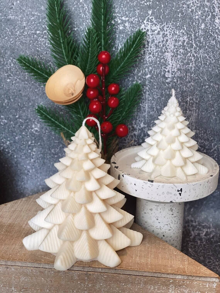 Christmas Tree Candles - Fir Trees Holiday Decor - Crazy About Candles