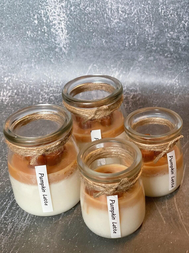 Handmade Coffee Scented Candle – Soy Wax in Glass Jar