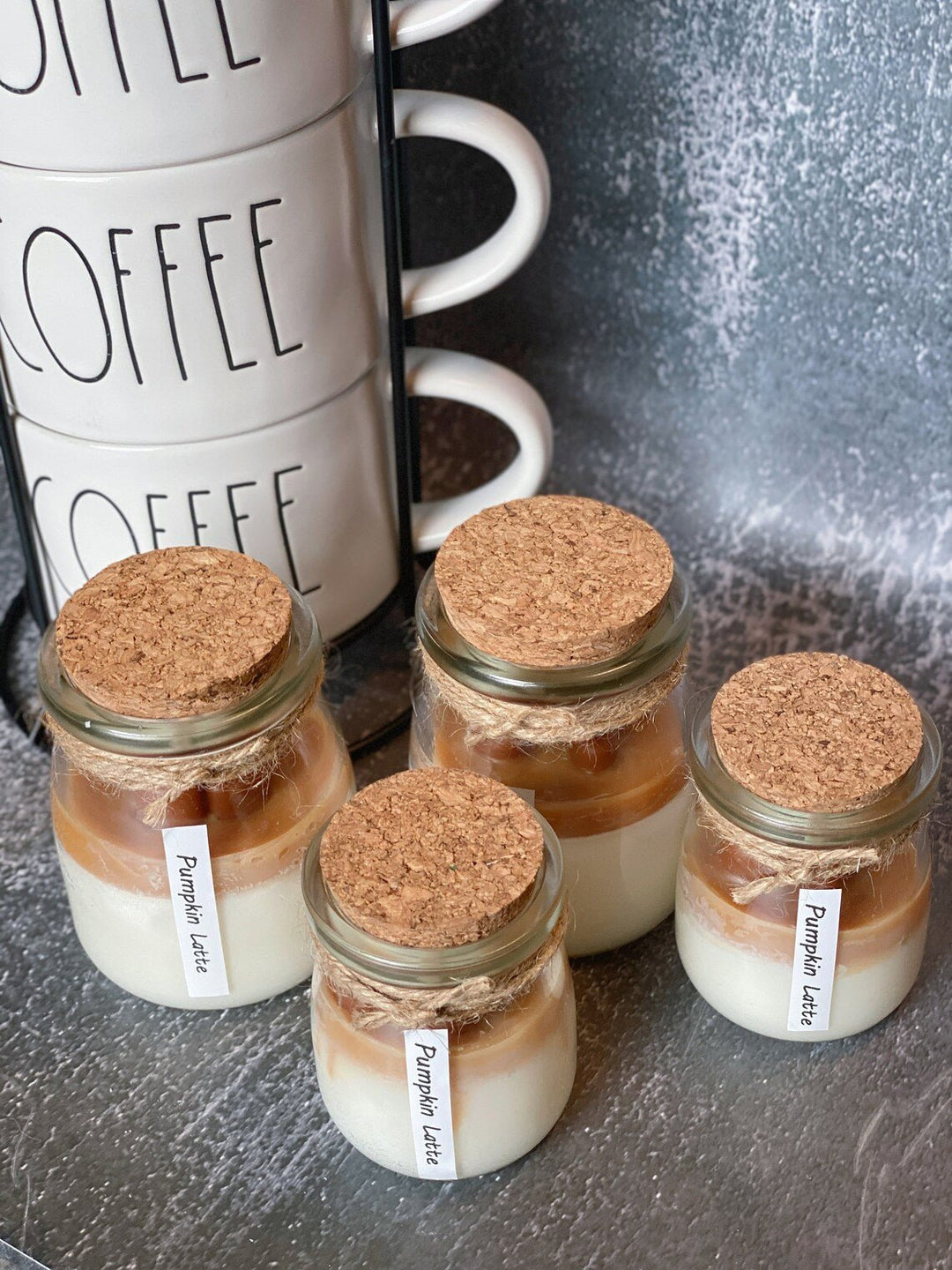 Coffee Lover Soy Wax Candle Glass Jar with Lid - Crazy About Candles