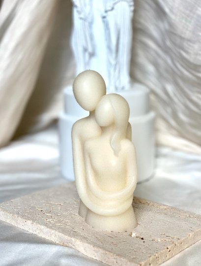 Cuddling Couple Handmade Scented Candle - Crazy About Candles