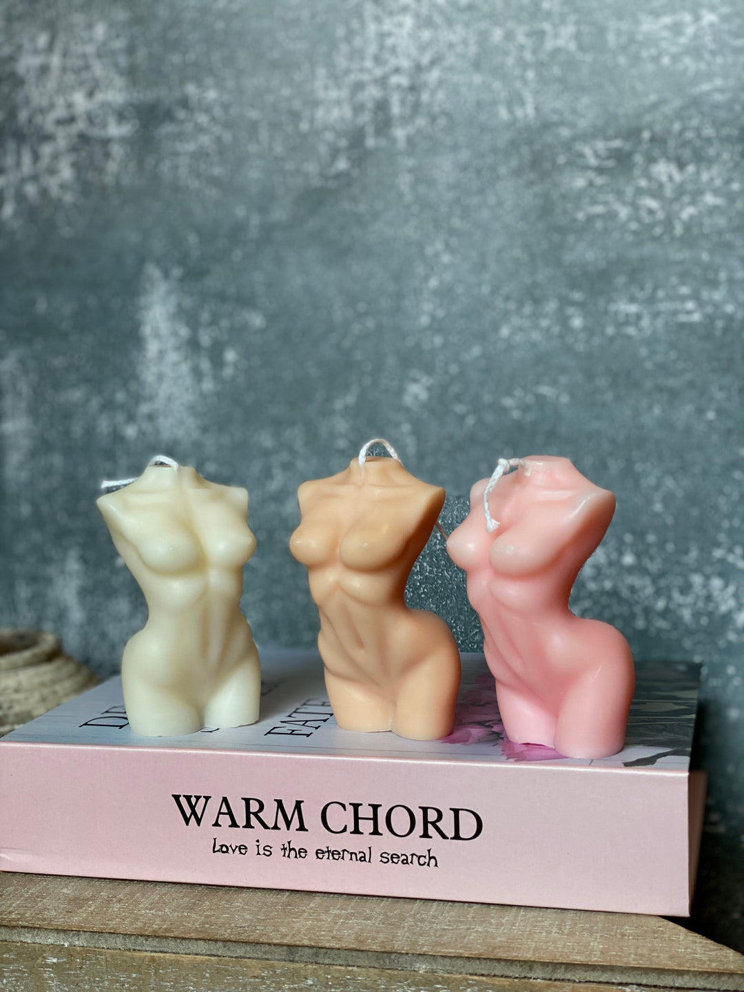 Female Body Sculpture Soy Wax Scented Candle - Crazy About Candles