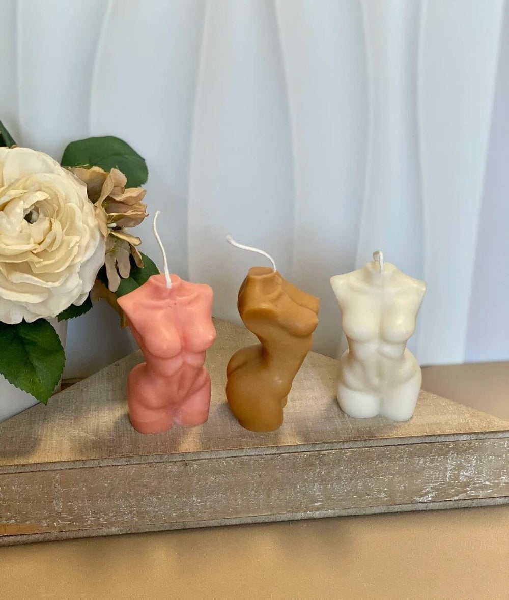 Sculpted Female Body Candle – Soy Wax with a Beautiful Scent