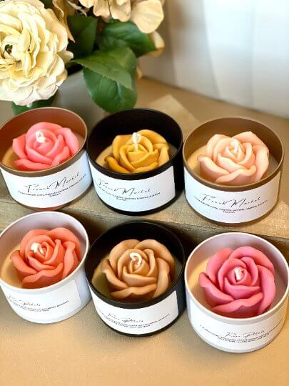 Flower in a Jar scented candle