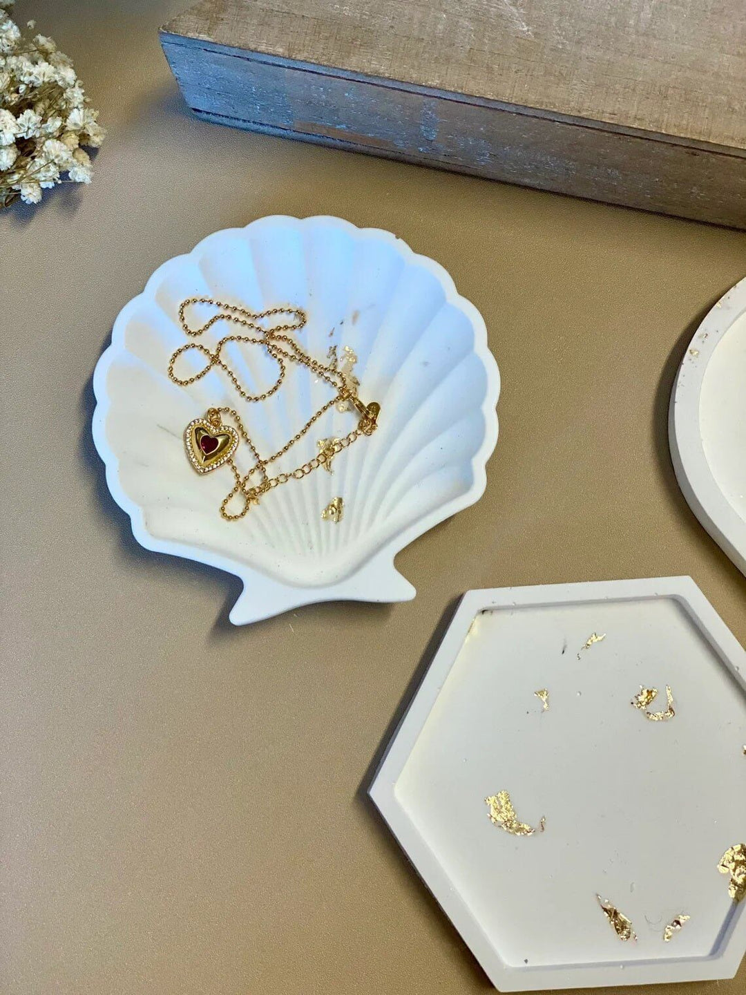 Jesmonite Tray – Modern Handmade Tray for Functional Decor