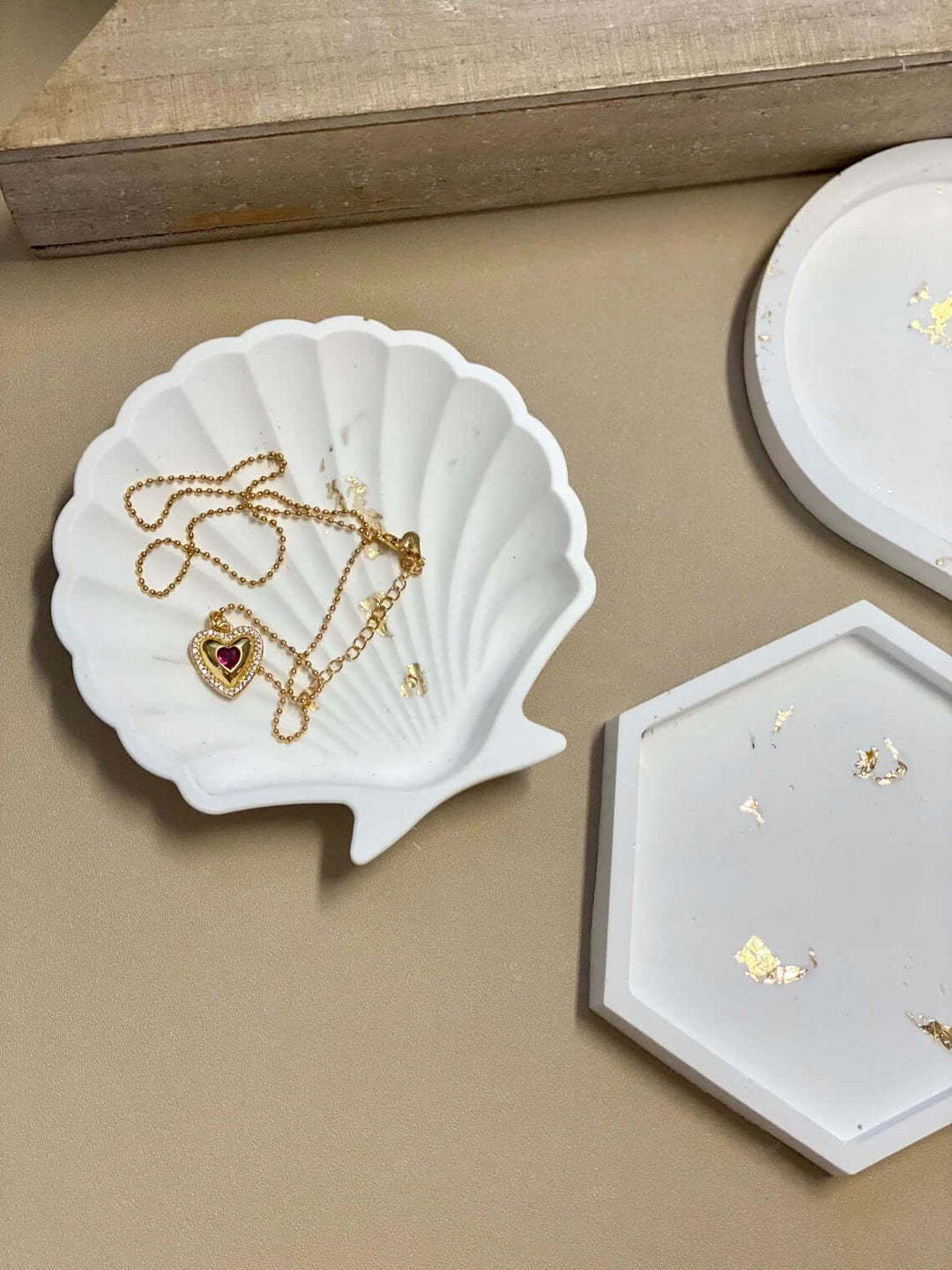 Handmade Jesmonite Tray - Crazy About Candles