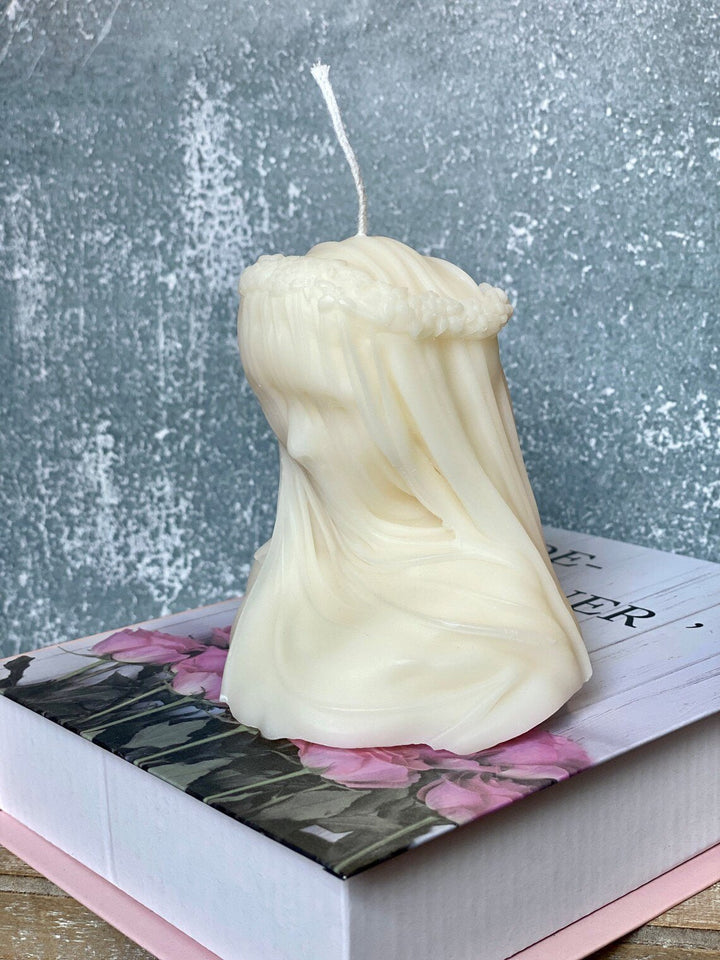 Large Veiled Lady - Crazy About Candles