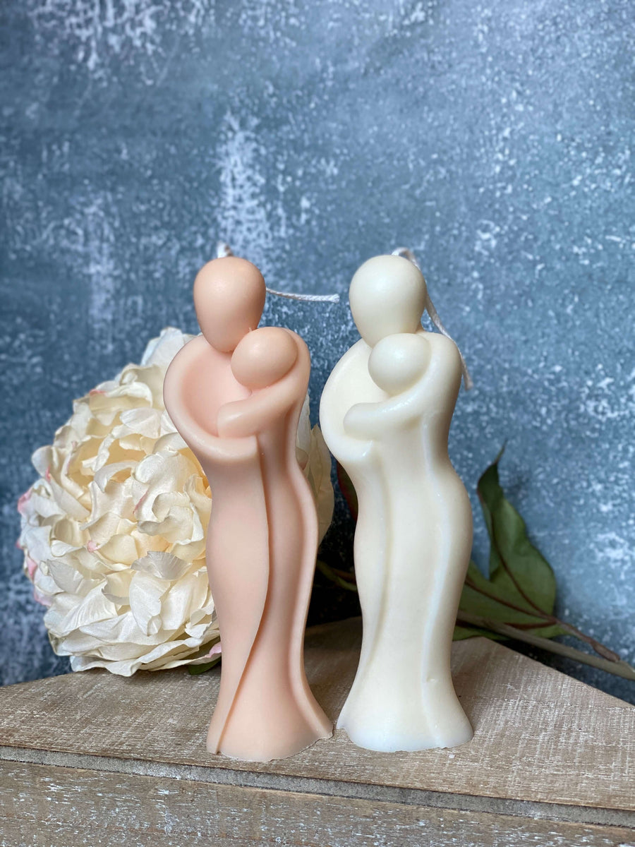 Mother’s Hug Soy Wax Candle Sculpture