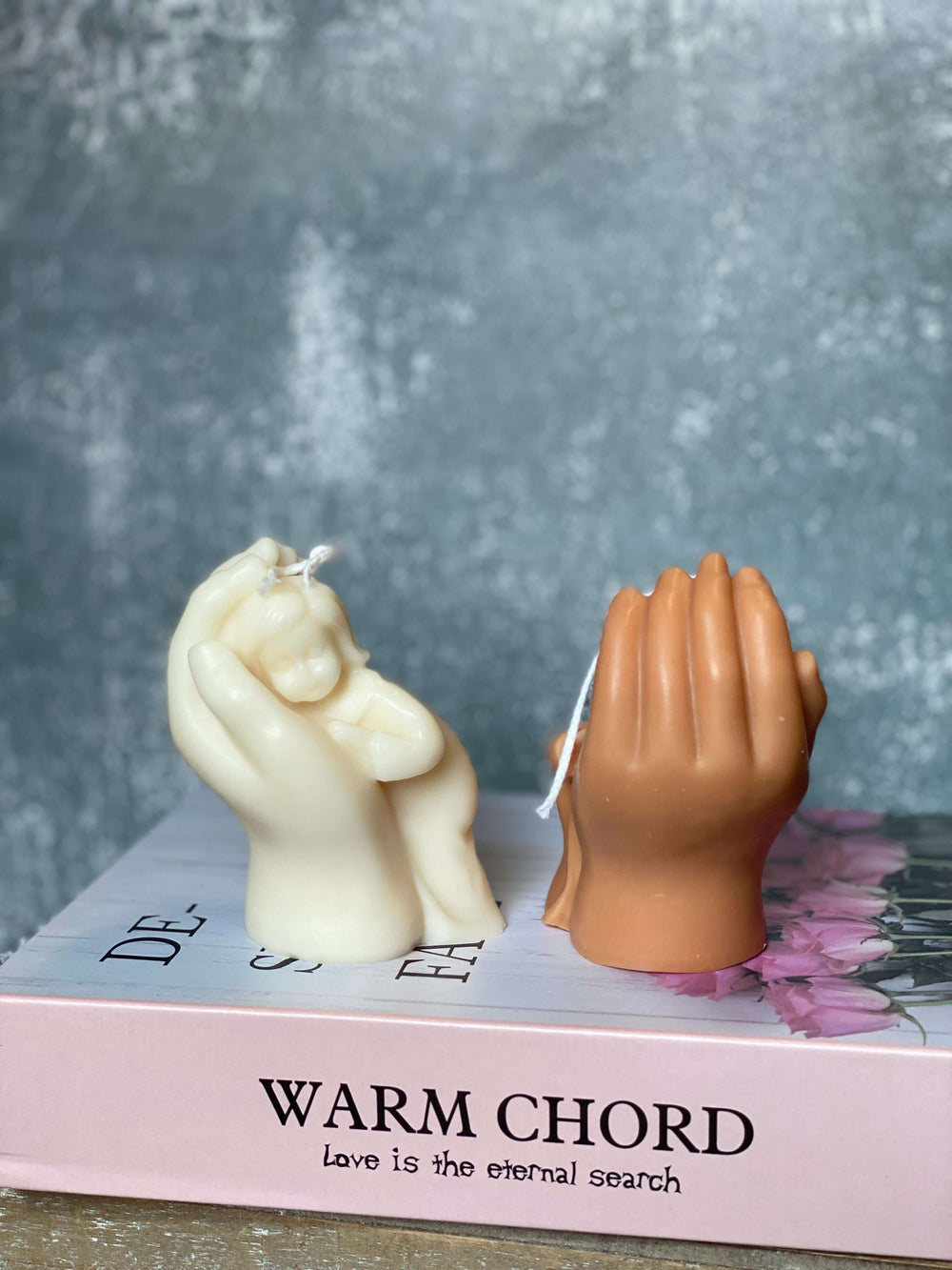 Handmade Mother's Day candle