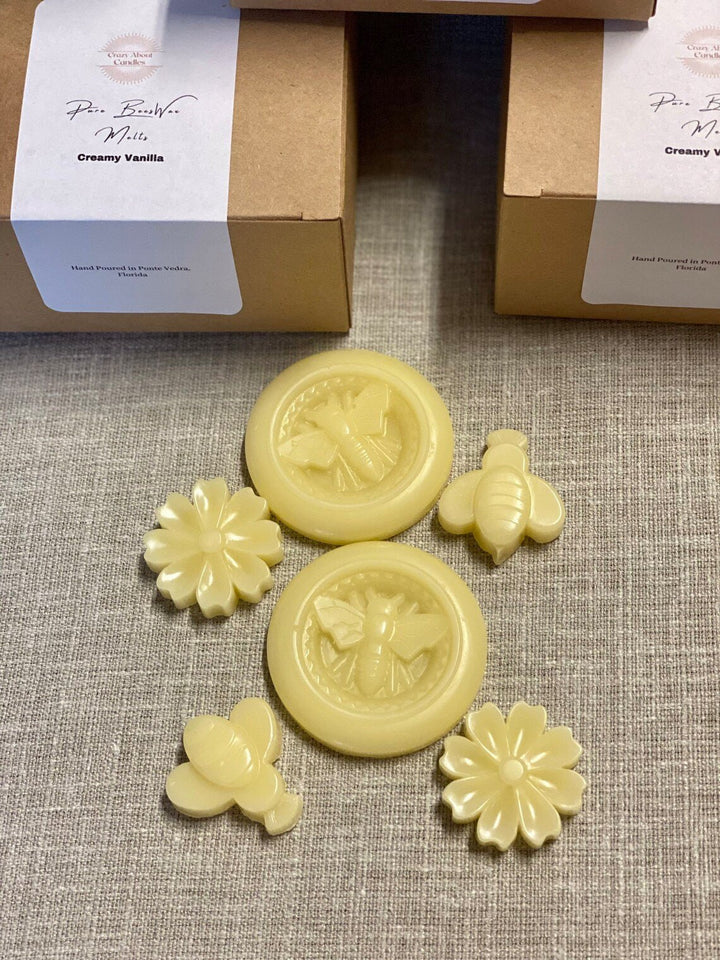 Organic Beeswax Melts 6Pcs - Crazy About Candles