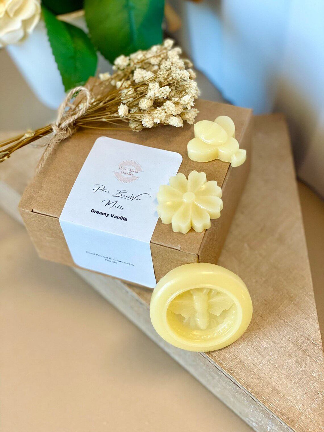 Handmade Organic Beeswax Melts – 6 Pieces of Natural Fragrance