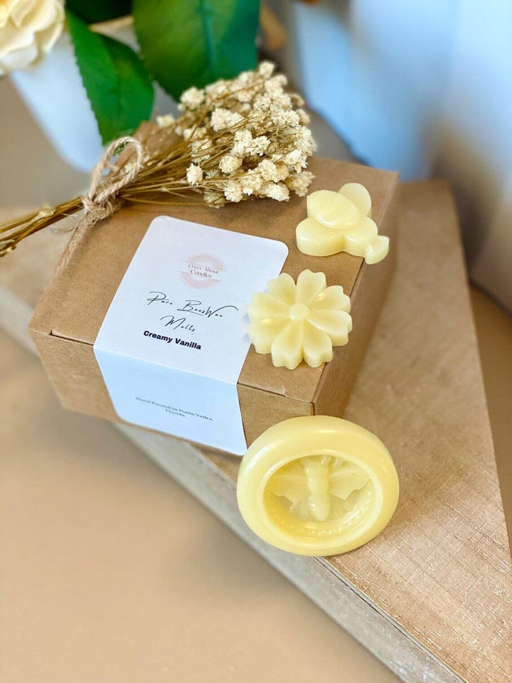 Handmade Organic Beeswax Melts – 6 Pieces of Natural Fragrance