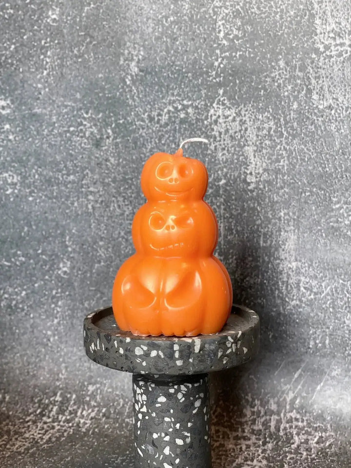 Pumpkin Handmade Soy Wax Candle – Perfect for Fall Decor