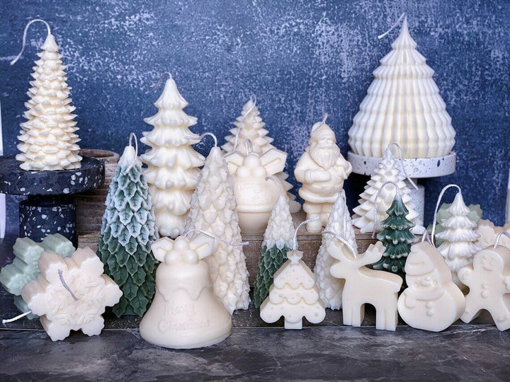 Decorative Tall Bell Candle – Ideal for Christmas and Holiday Gifting